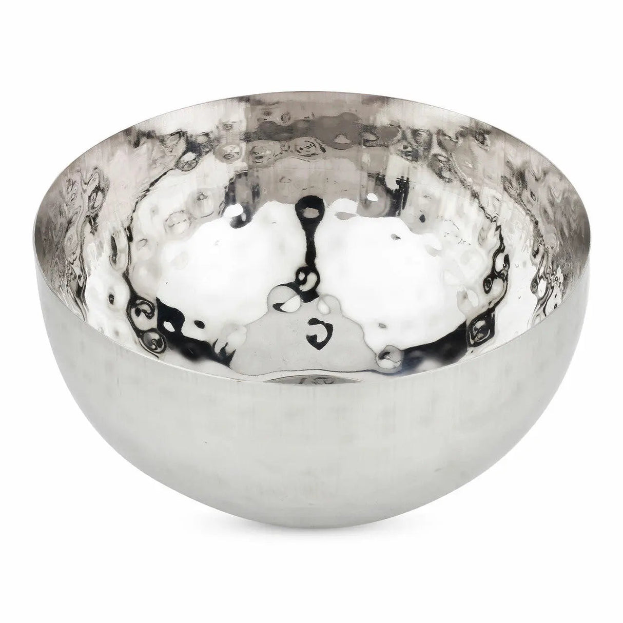 Full Polished Stainless Steel 8" Fruit Bowl-Parc Decor