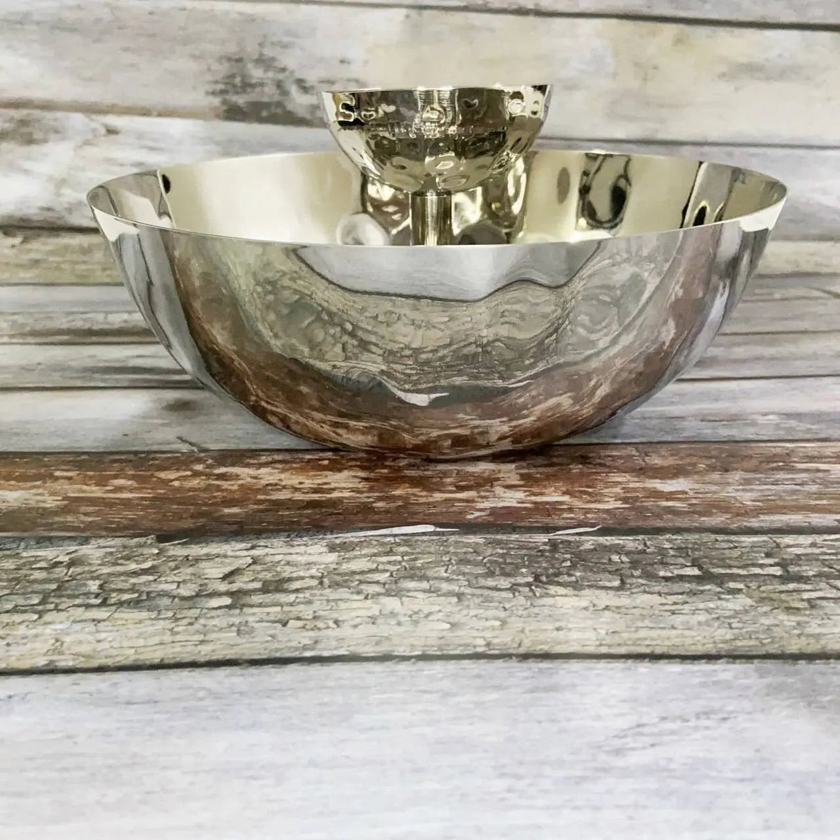 Hammered Chip & Dip Bowl-Parc Decor