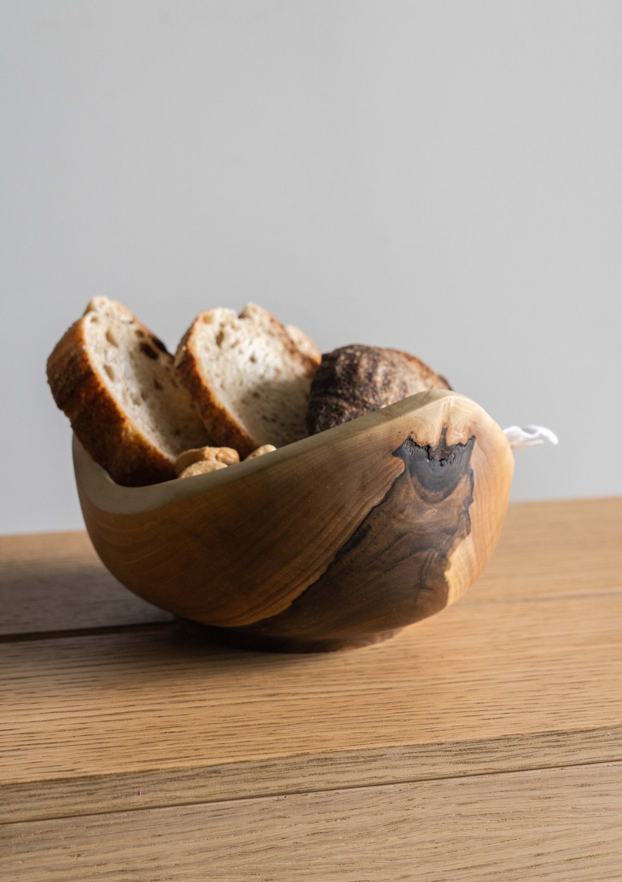 Hand Carved Small Wooden Bowl-Parc Decor