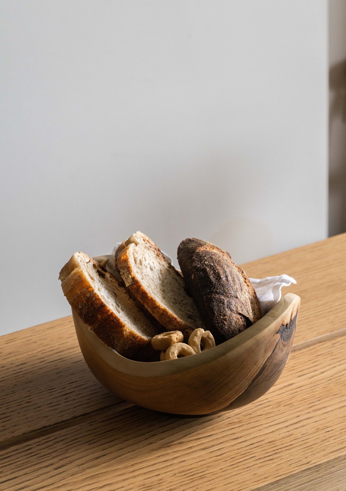 Hand Carved Small Wooden Bowl-Parc Decor