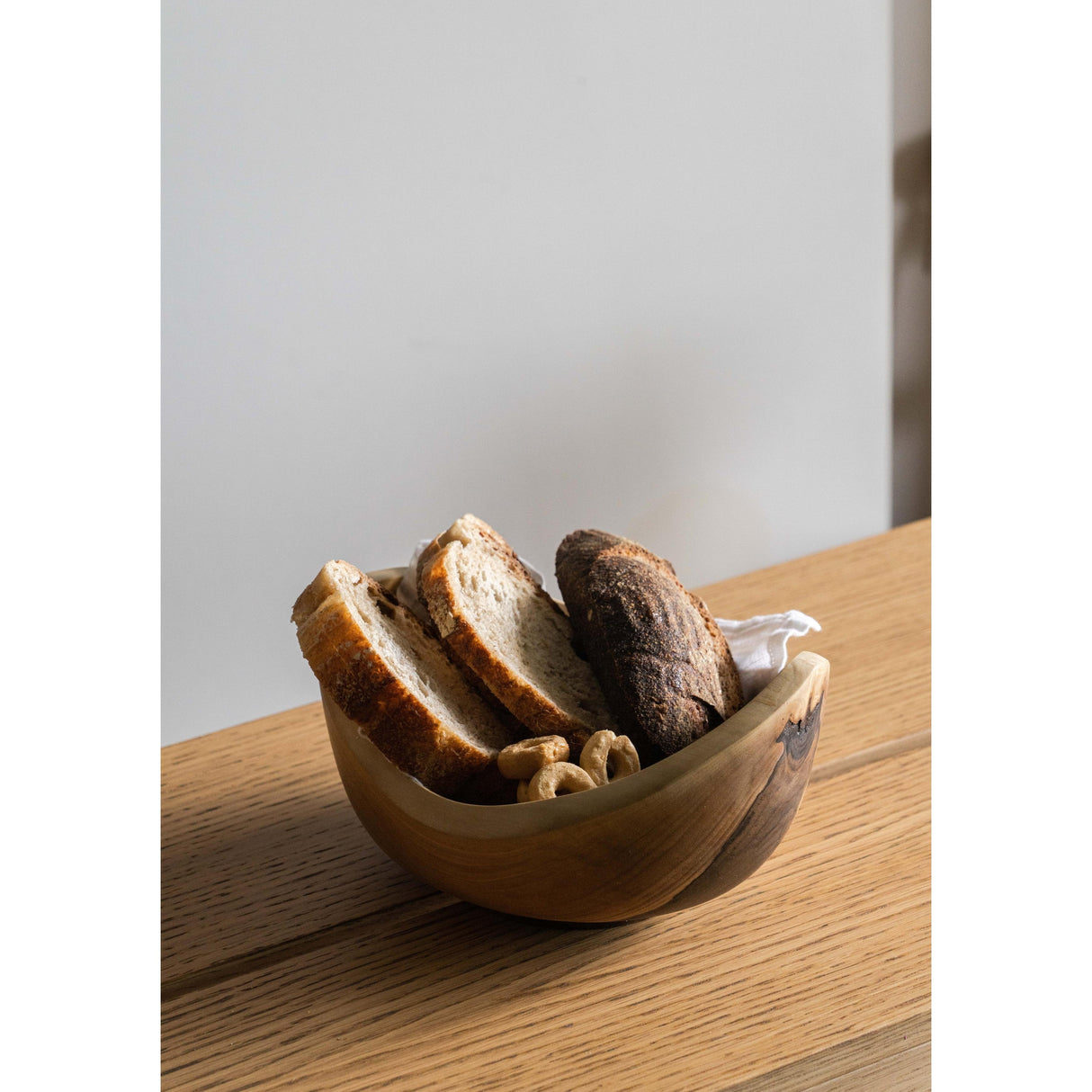 Hand Carved Small Wooden Bowl