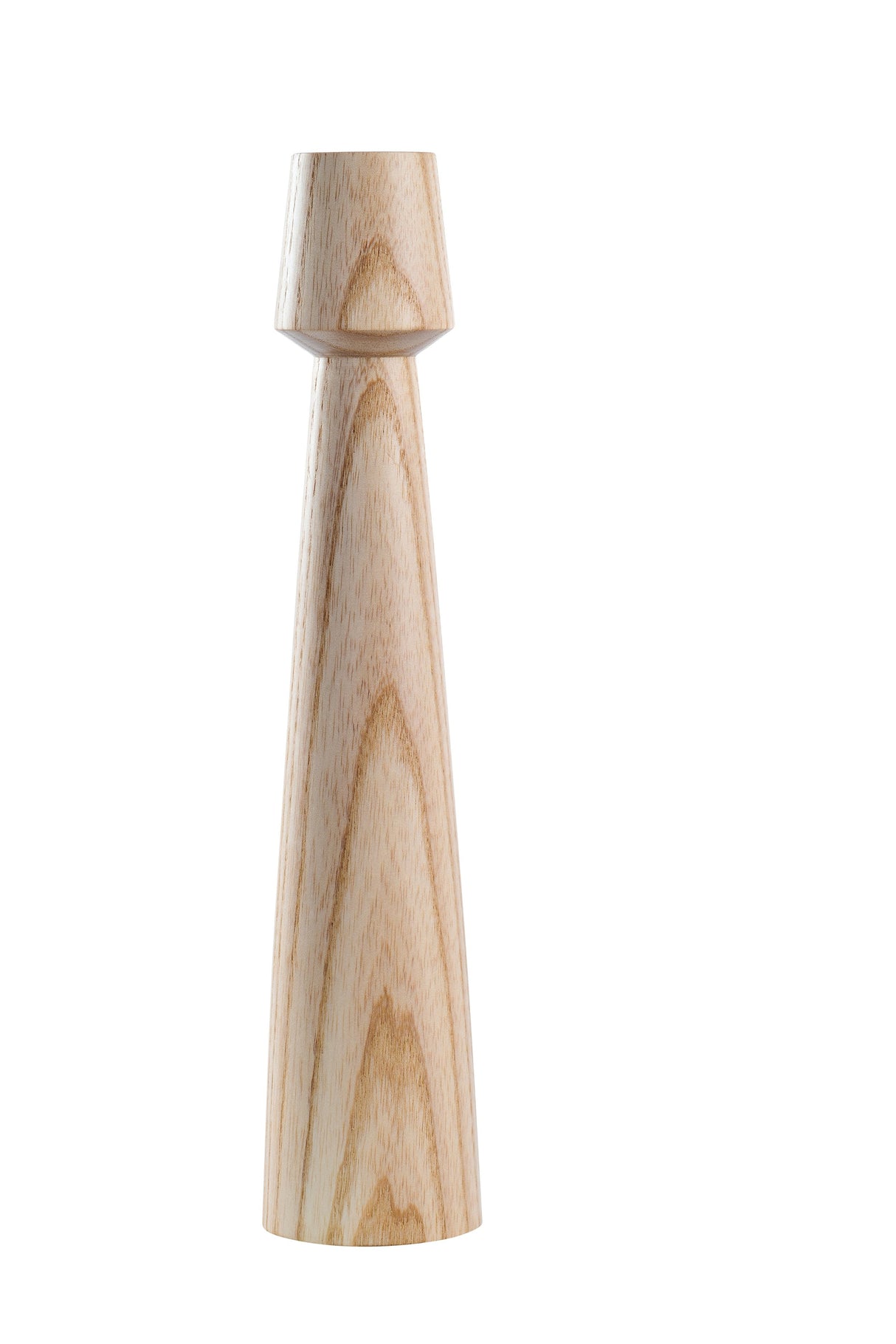 Hand-Carved Wooden Candle Holder-Parc Decor