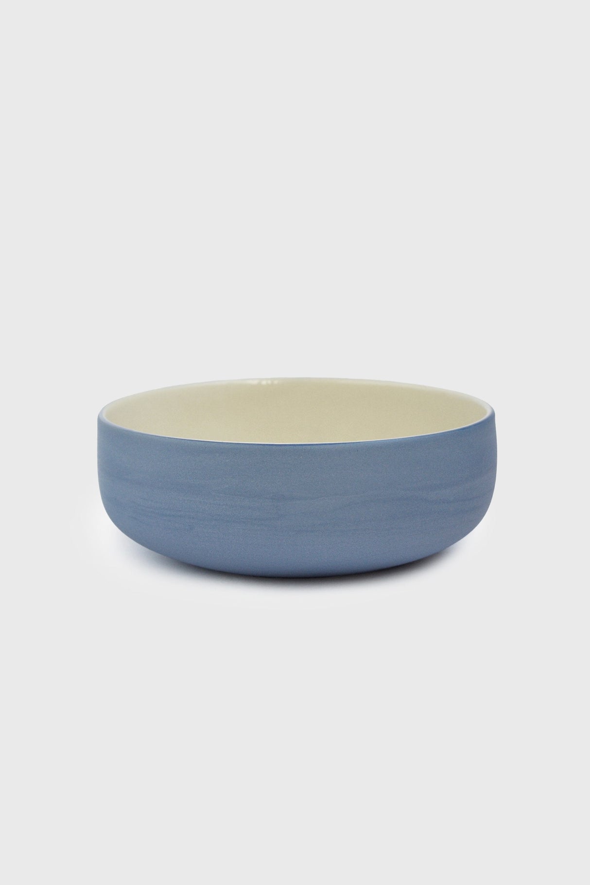 Handmade Porcelain Bowl. Forget-me-not/Chocolate-Parc Decor