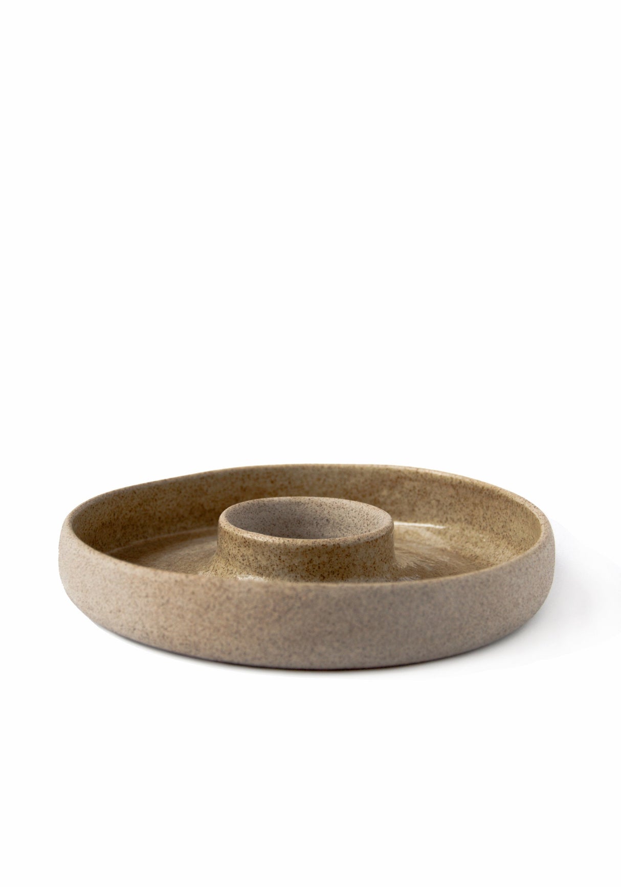 Handmade Stoneware Serving Dish "Concrete"-Parc Decor