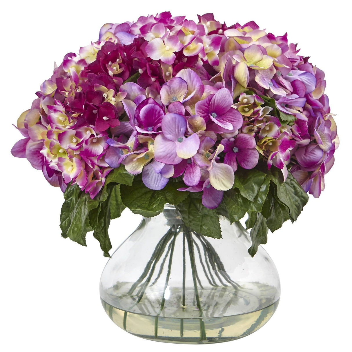 Hydrangea w/Large Vase-Parc Decor