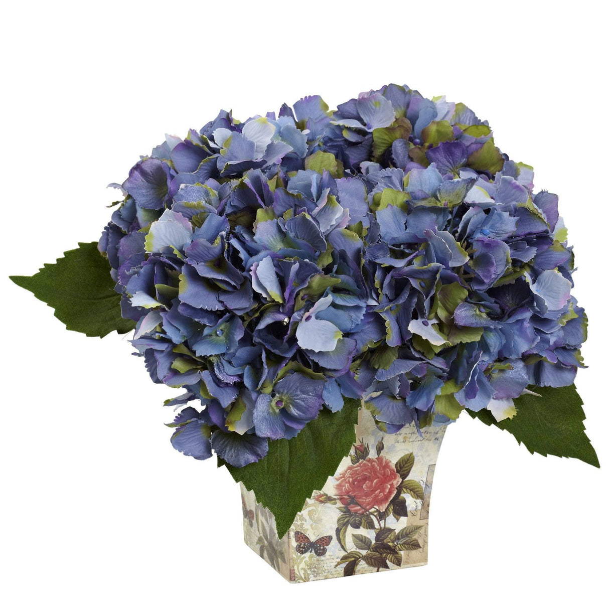 Hydrangea with Floral Planter-Parc Decor