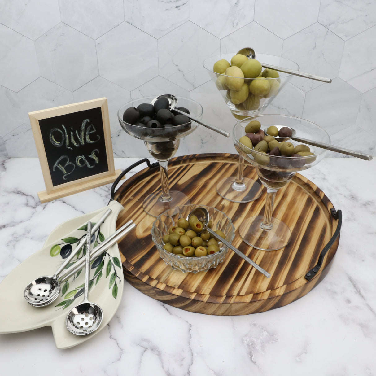 Jason Olive Spoons 4 Pc. Set-Parc Decor