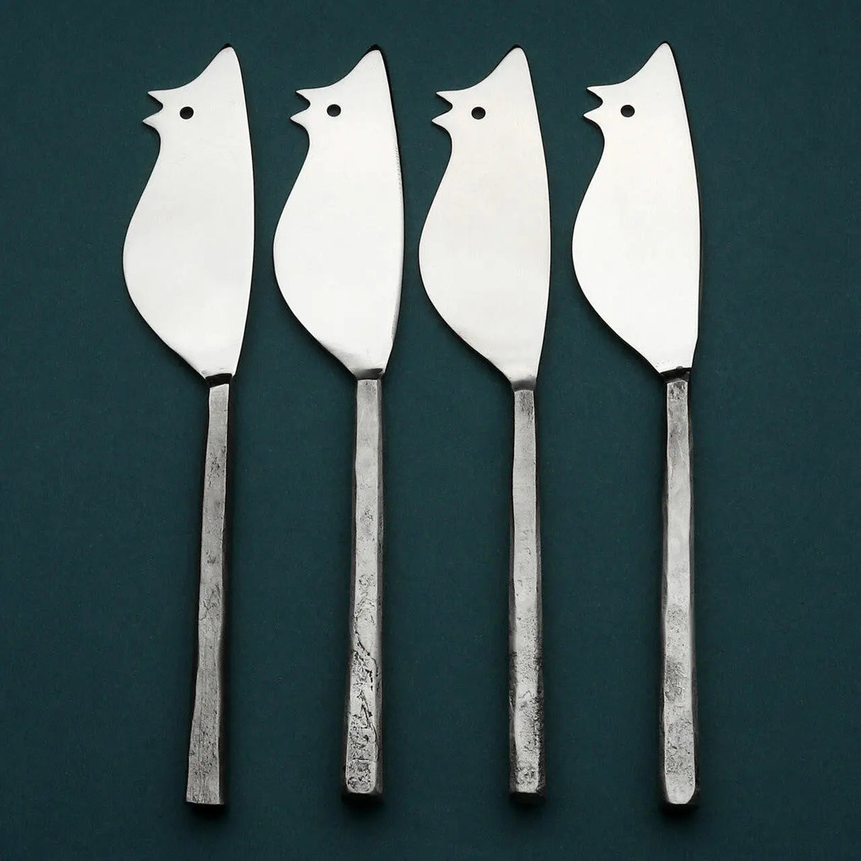 Jason Ratoncito Cheese Spreader/Knife 4 Pc. Set-Parc Decor