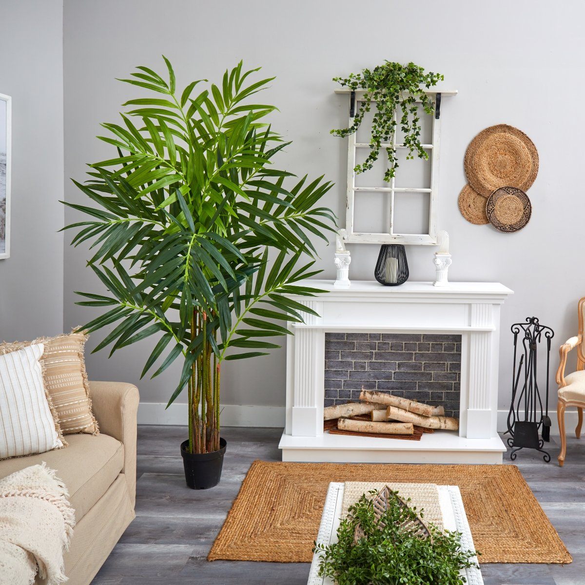 King Palm Artificial Tree-Parc Decor