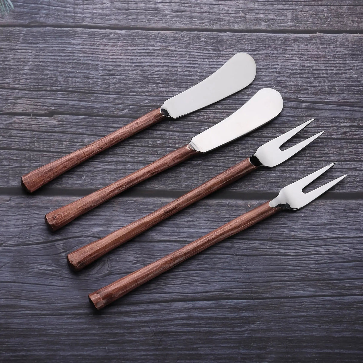 MEDICKI CHEESE FORK & SPREADER 4 PC. SET-Parc Decor