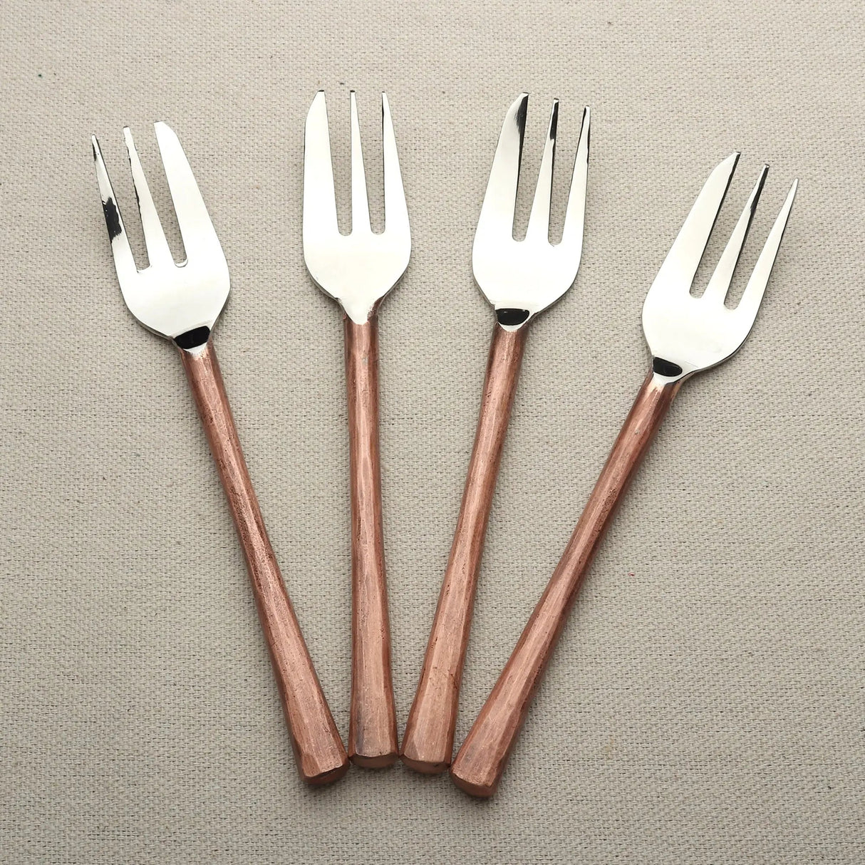 MEDICKI DESSERT/PASTRY FORK 4 PC. SET-Parc Decor