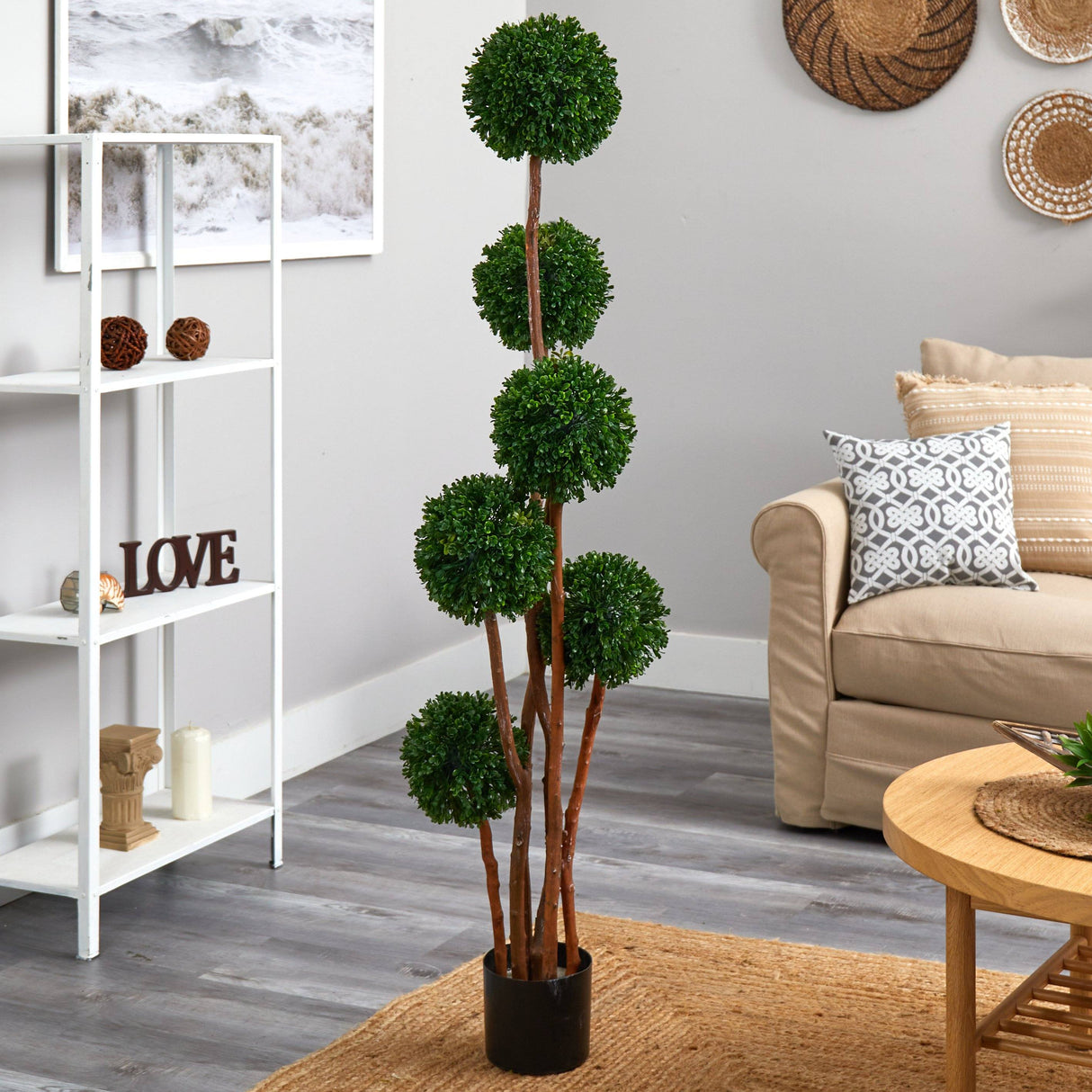 New Boxwood Tree UV Resistant (Indoor/Outdoor)-Parc Decor