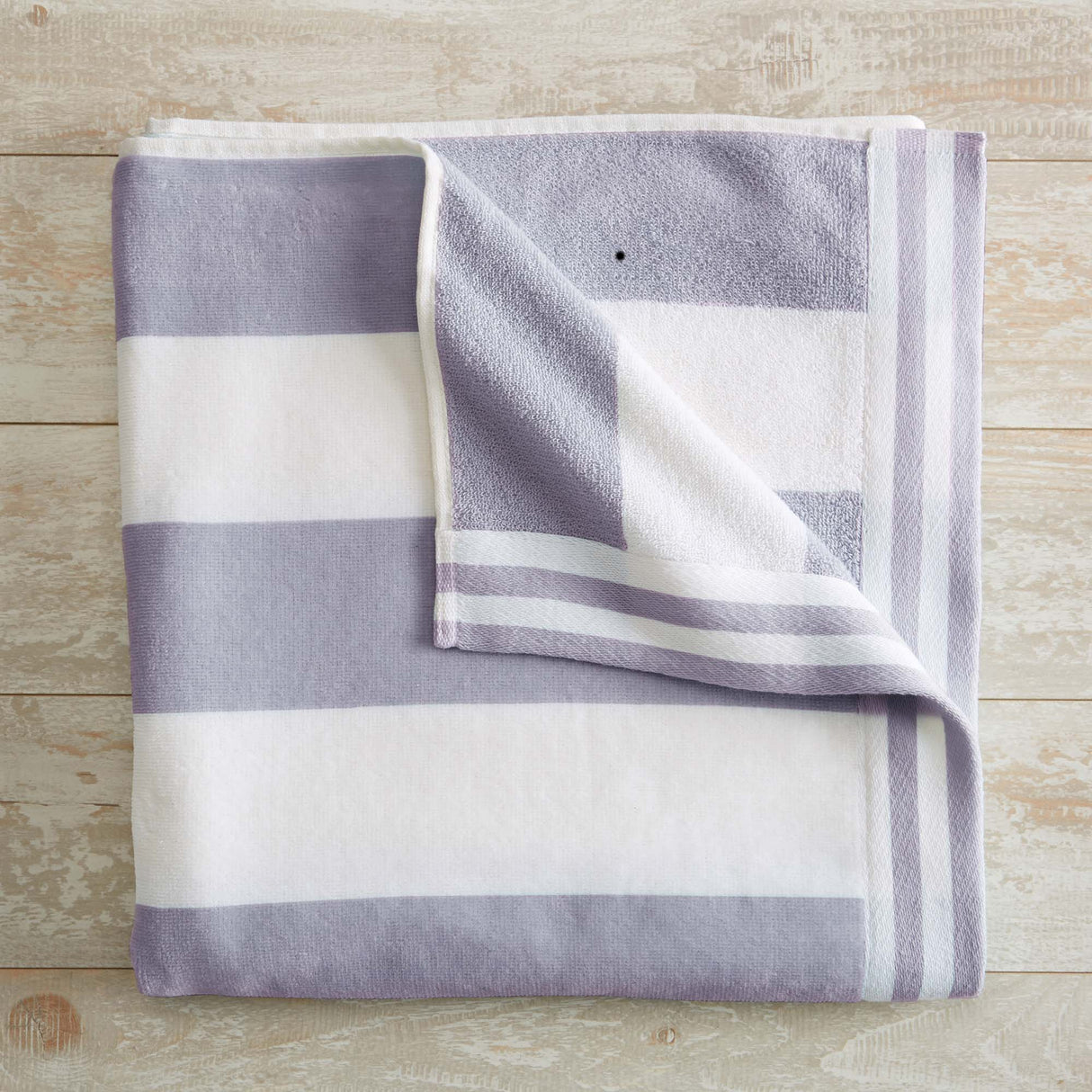 Oversized Striped Cabana Beach Towel - Edgartown Collection-Parc Decor