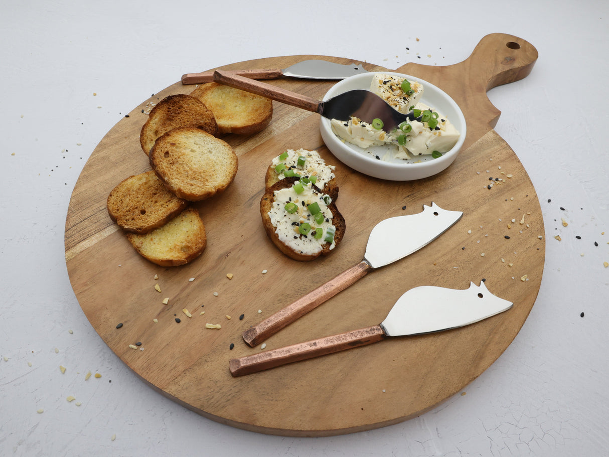 PLATEAU RATONCITO CHEESE SPREADER/KNIFE 4 PC. SET-Parc Decor