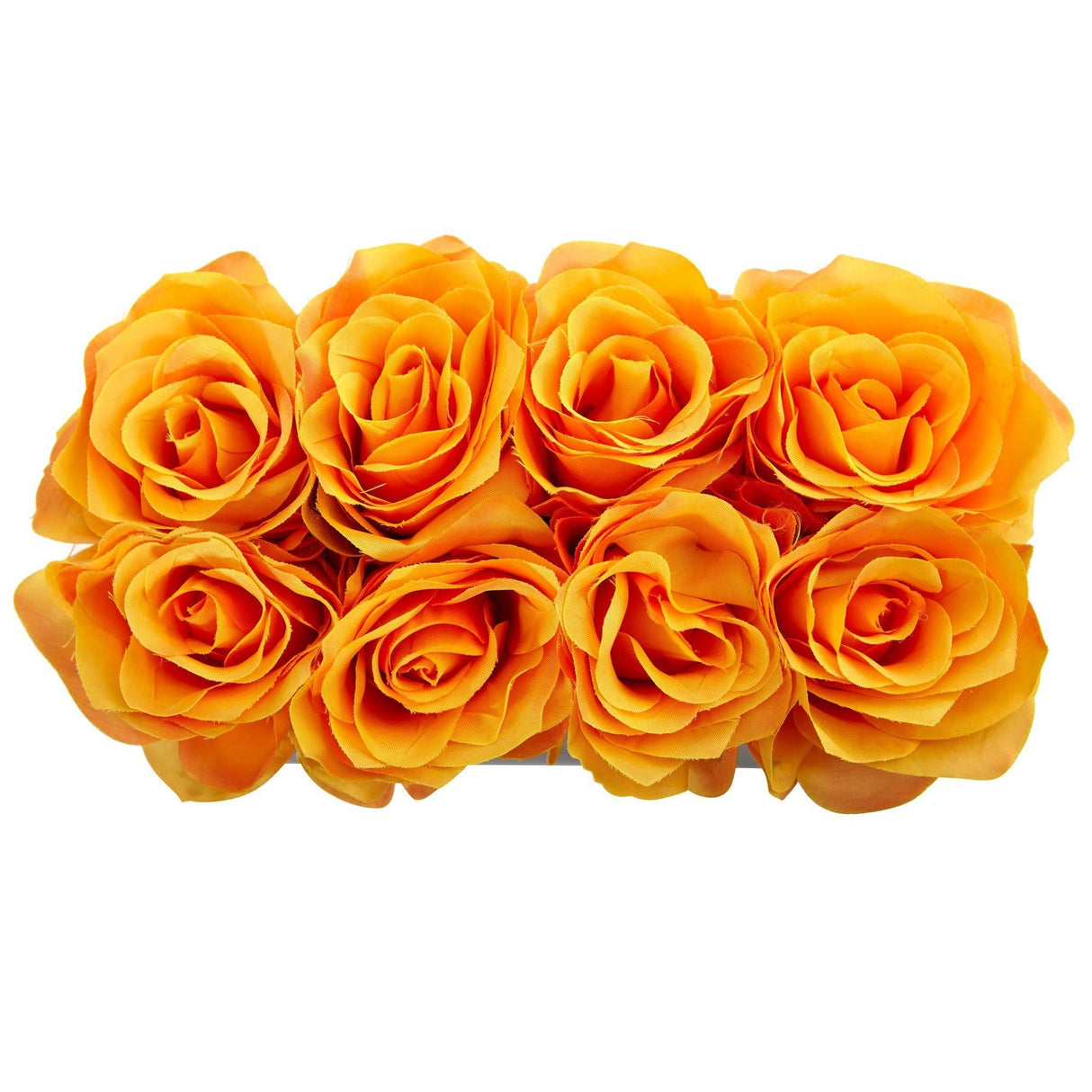 Roses Arrangement in Black Vase-Parc Decor