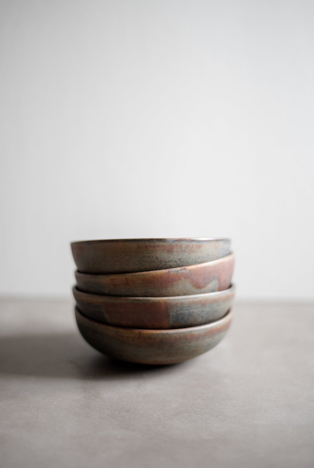 Rust Stoneware Mini Bowl-Parc Decor