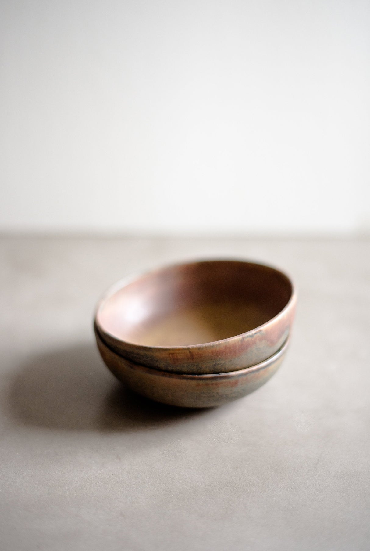 Rust Stoneware Mini Bowl-Parc Decor