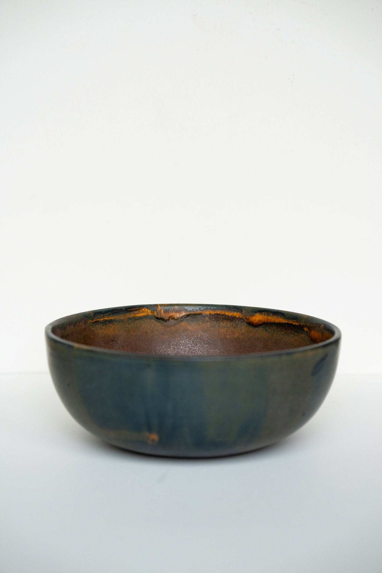 Rust Stoneware Nesting Bowl Set-Parc Decor
