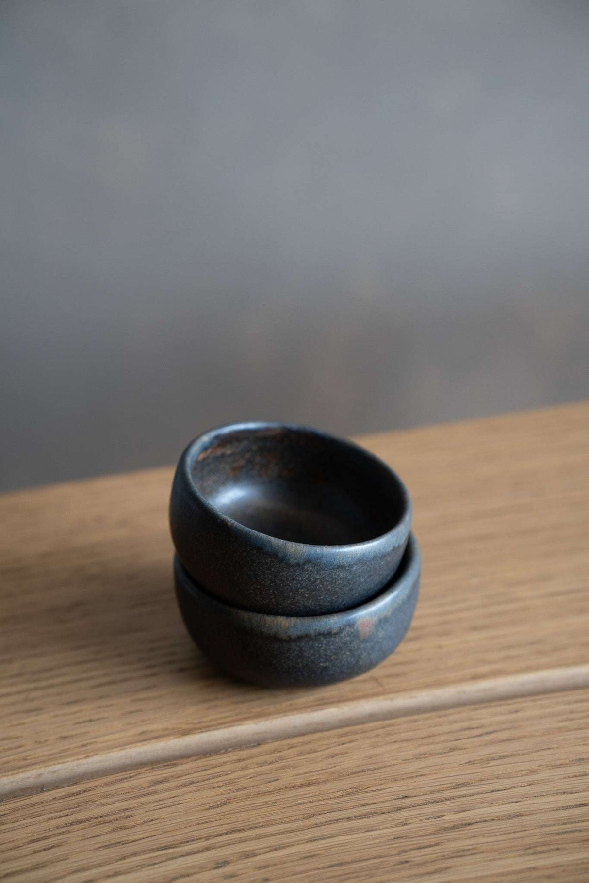 Rust Stoneware Pinch Bowl-Parc Decor