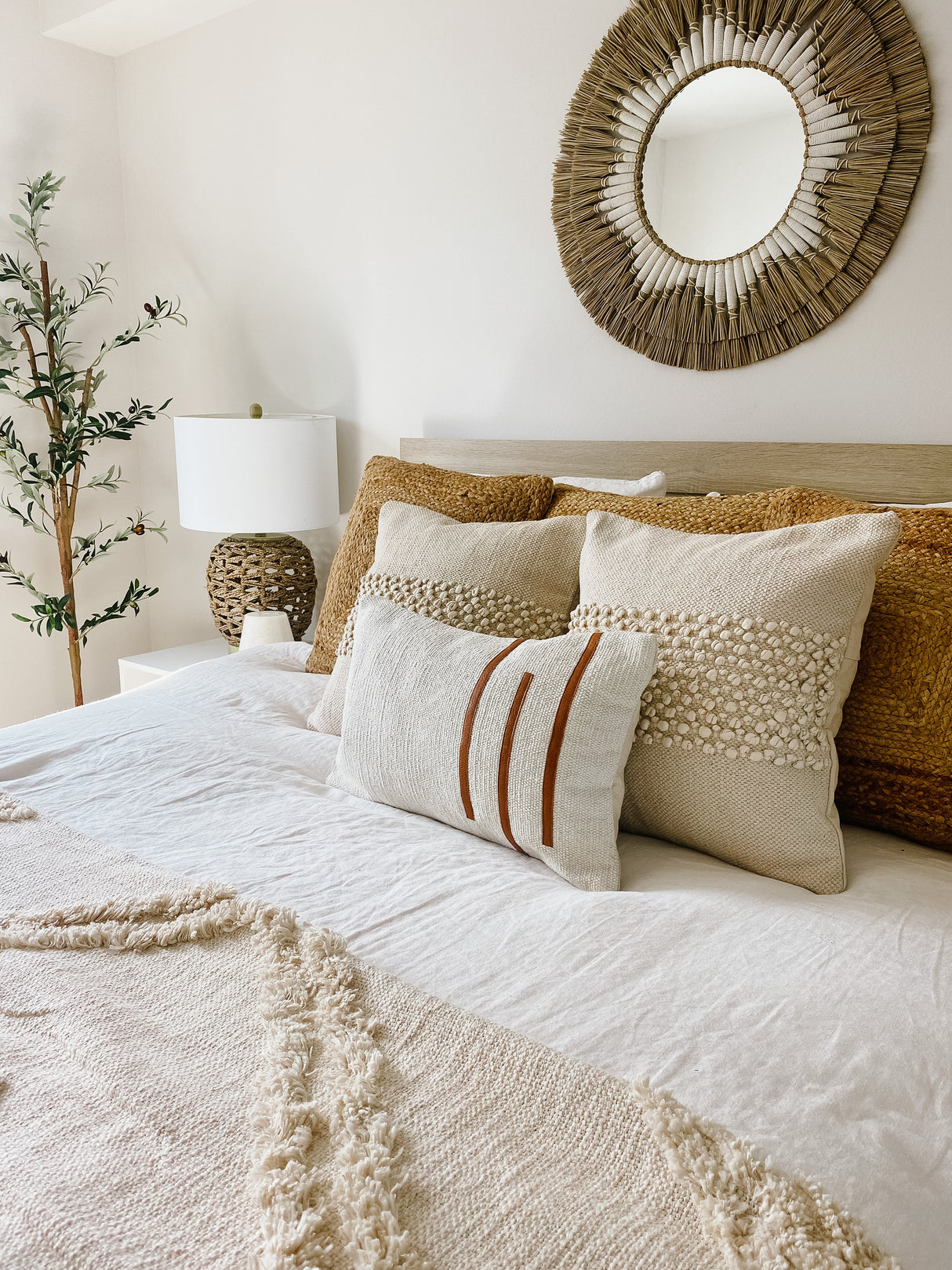 Sedona Lumbar Pillow Cover-Parc Decor