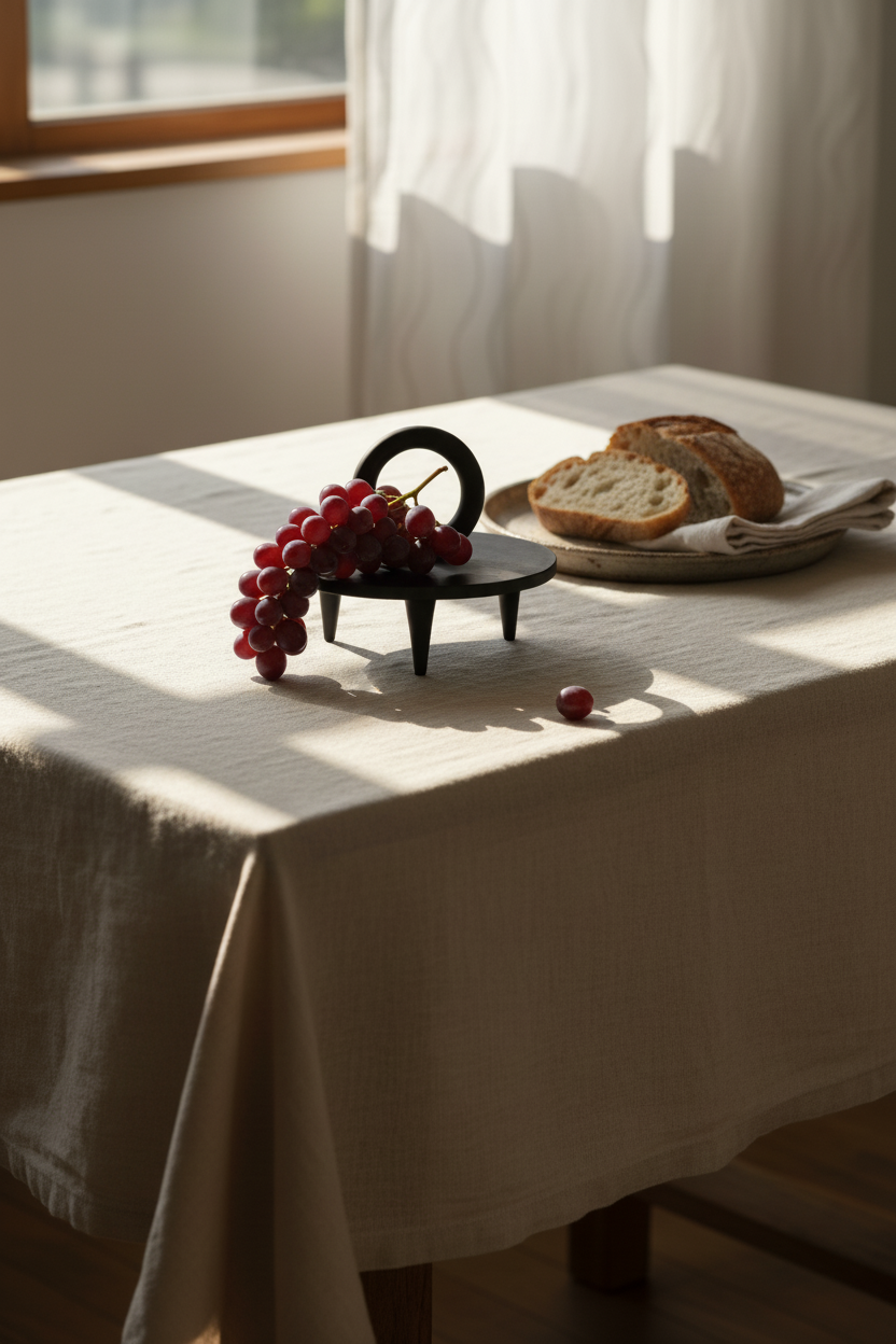 Small Serving Pedestal Platter Guculia. Shadow-Parc Decor