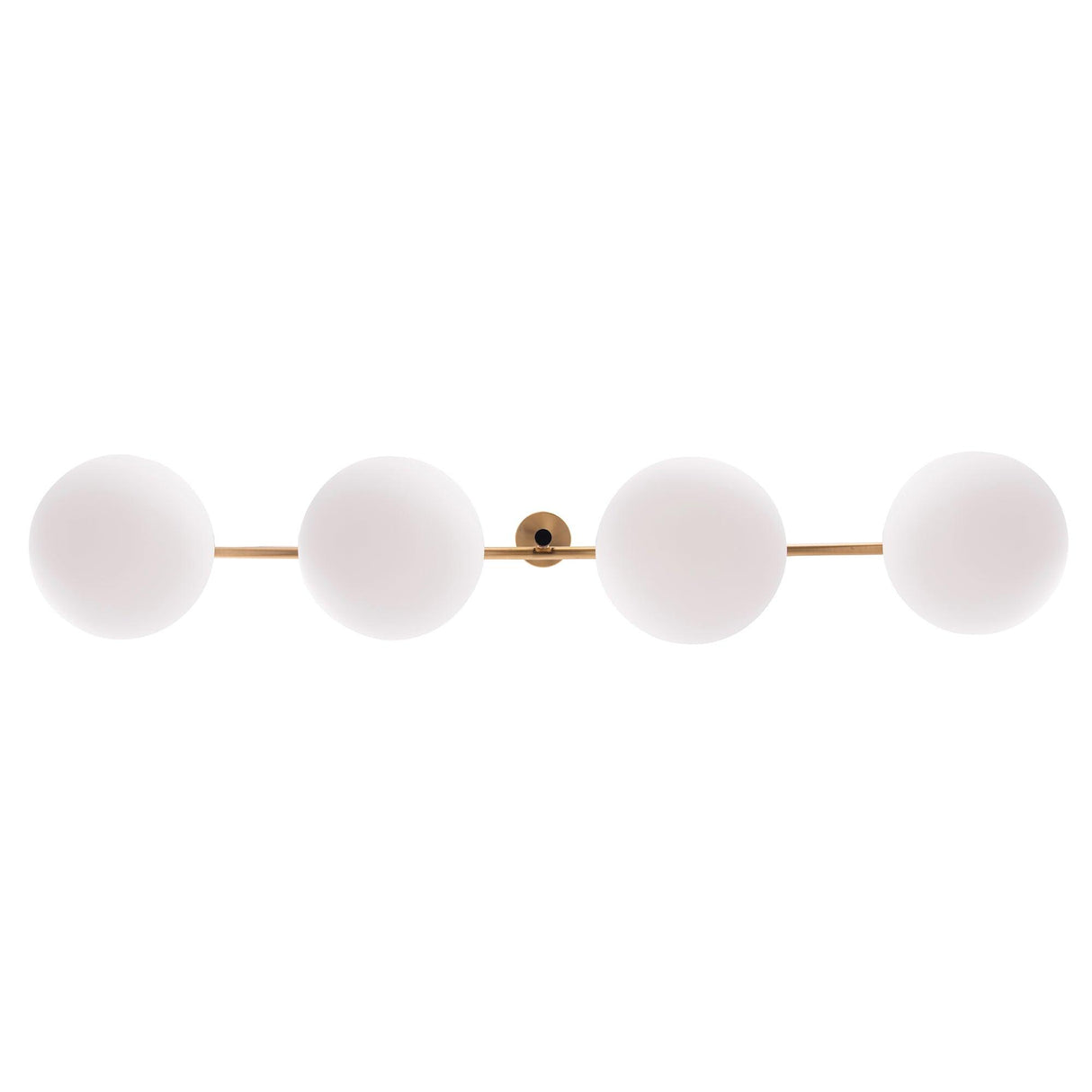 Spark Modern Gold Linear 4 Light Chandelier-Parc Decor