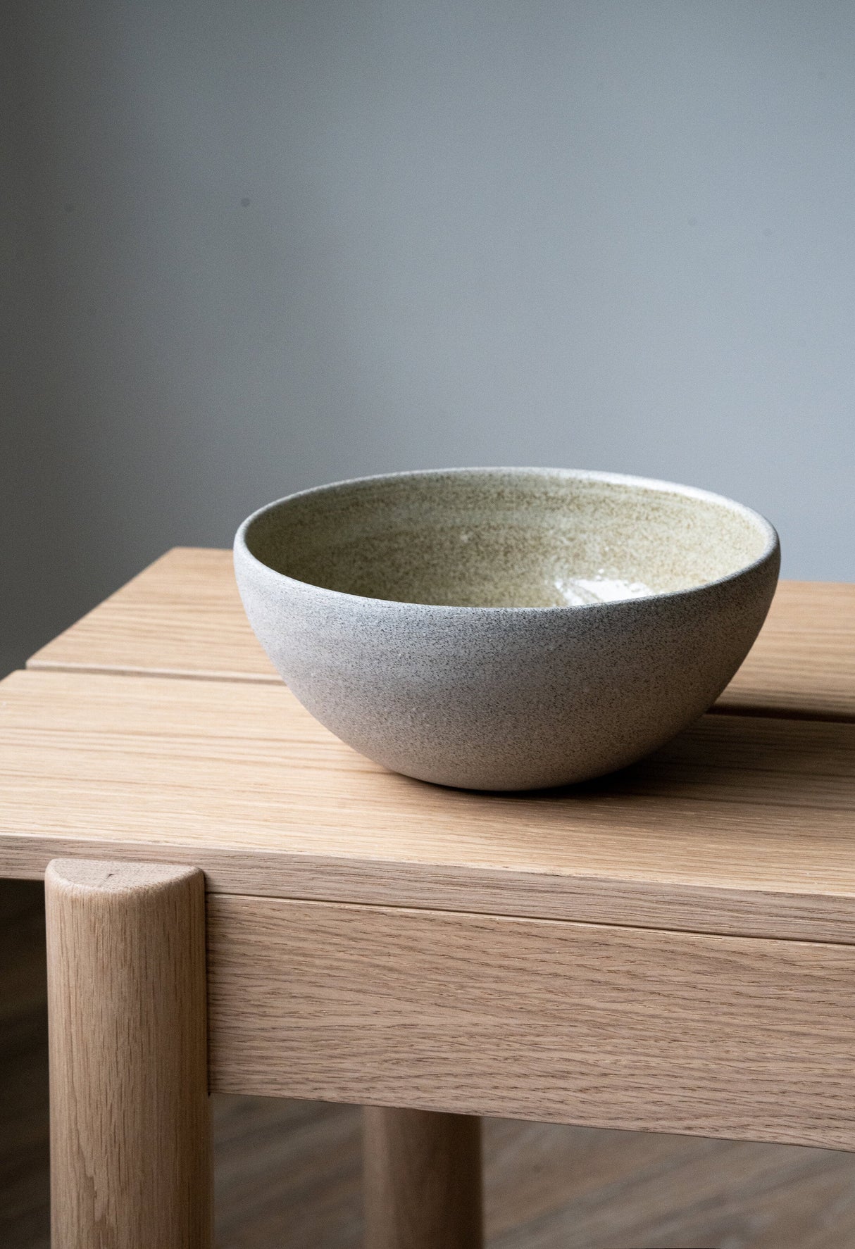 Stoneware Everyday Bowl "Concrete"-Parc Decor
