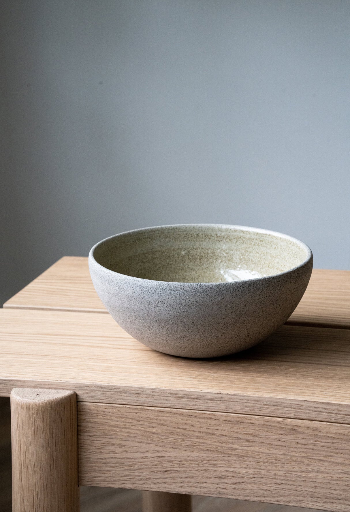 Stoneware Everyday Bowl "Concrete"-Parc Decor