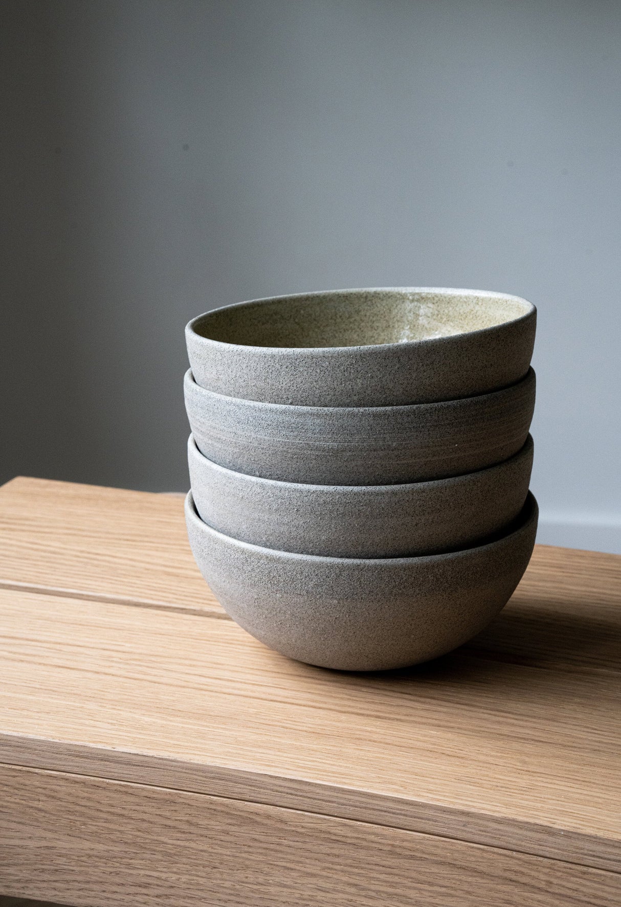 Stoneware Everyday Bowl "Concrete"-Parc Decor