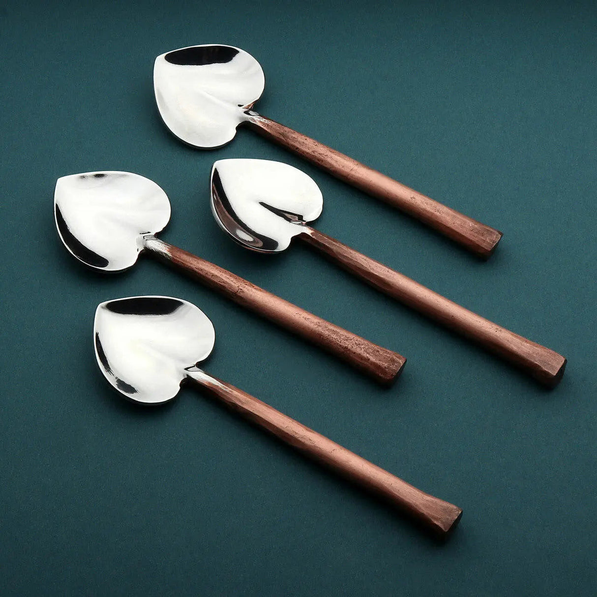 Sundance Heart Coffee/Dessert Table Spoon 4 Pc. Set-Parc Decor