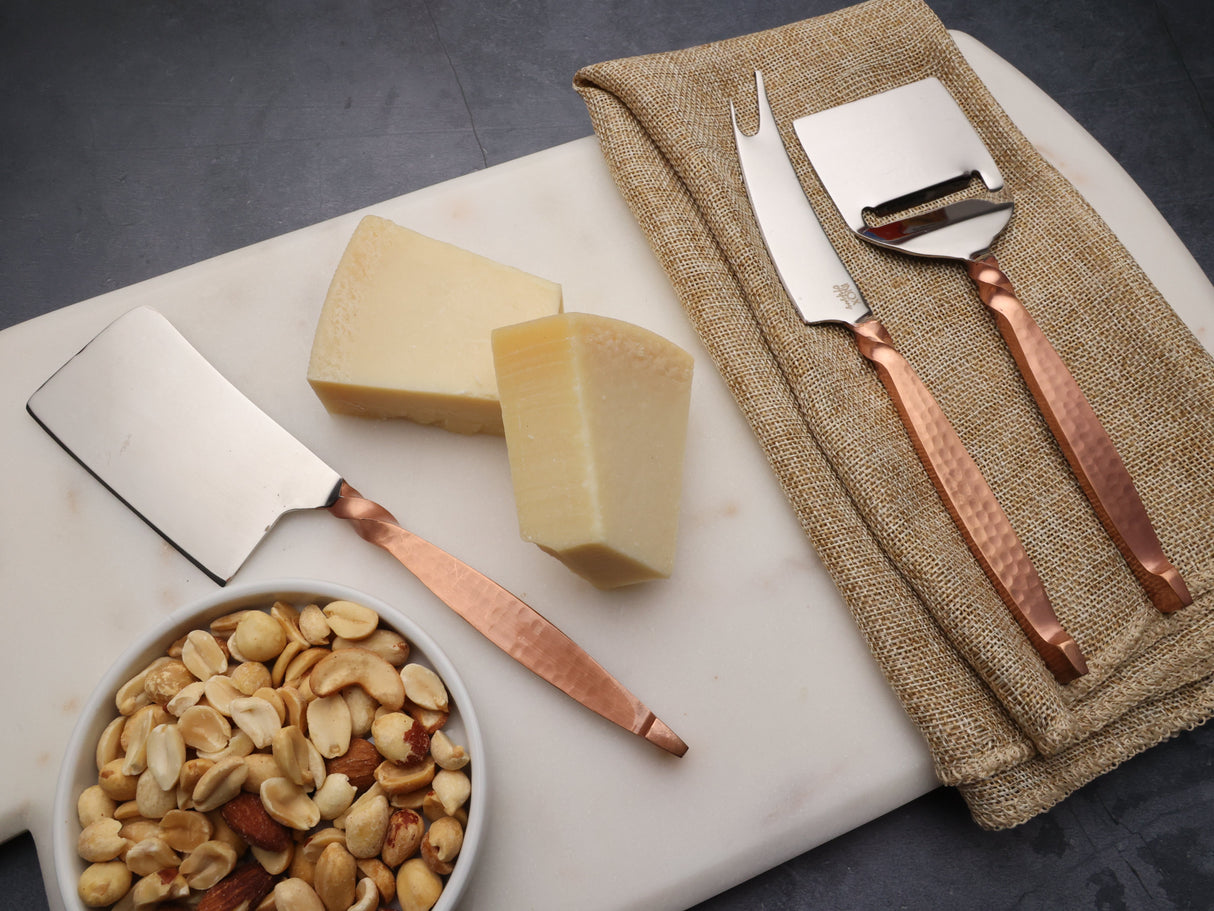 TWISTED URBAN CHEESE KNIFE 3 PC. SET-Parc Decor