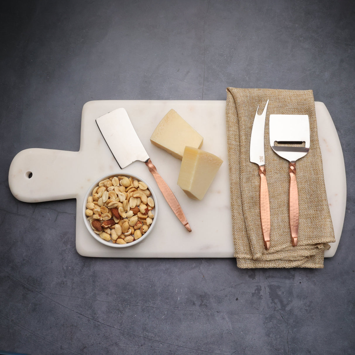 TWISTED URBAN CHEESE KNIFE 3 PC. SET-Parc Decor