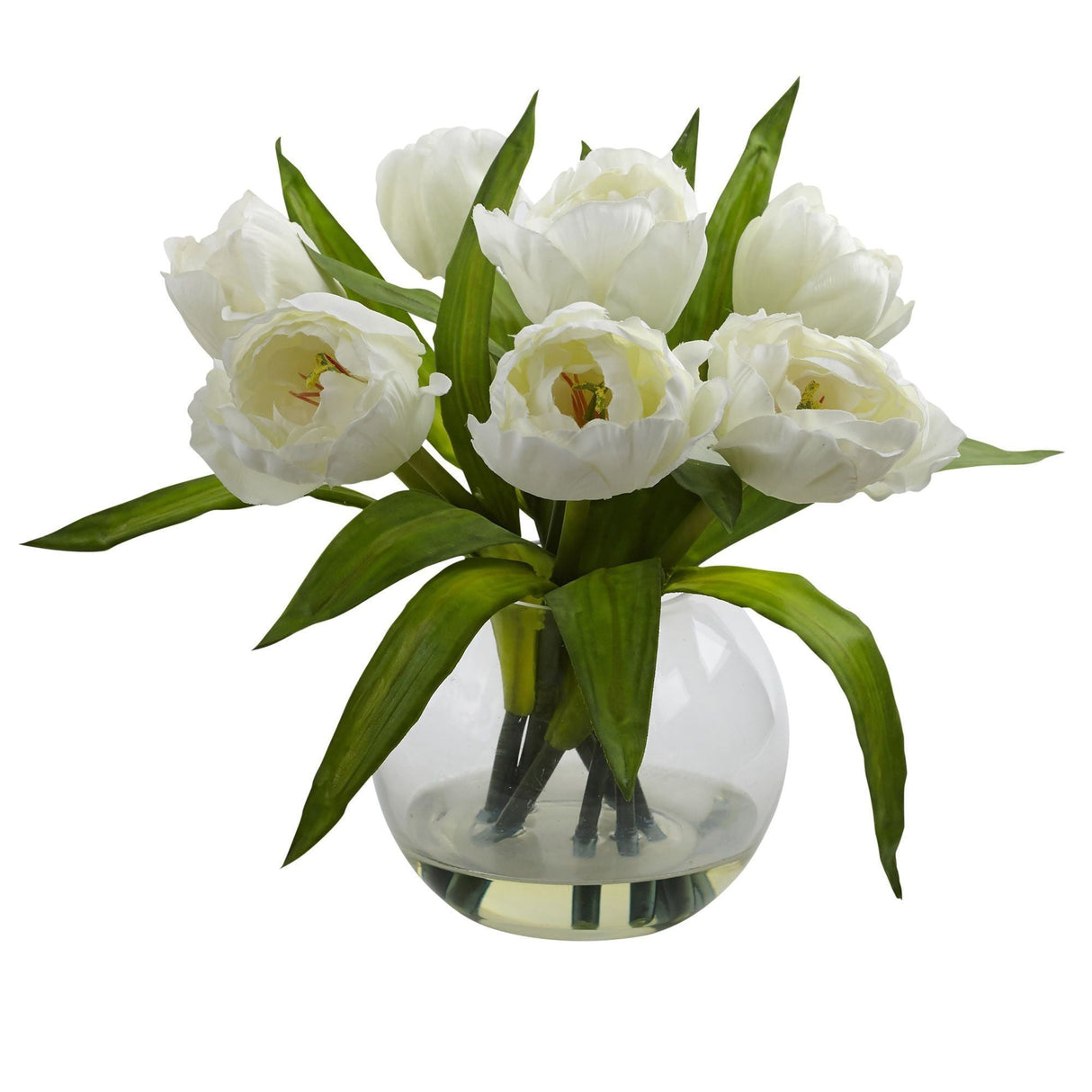 Tulips Arrangement w/Vase-Parc Decor