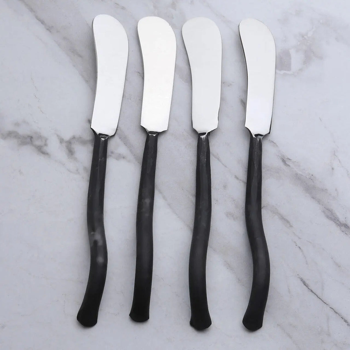 Twig Butter Knives/Cheese Spreader 4 Pc. Set-Parc Decor