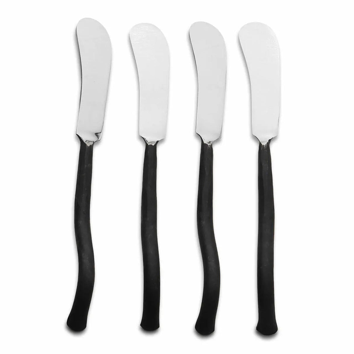 Twig Butter Knives/Cheese Spreader 4 Pc. Set-Parc Decor