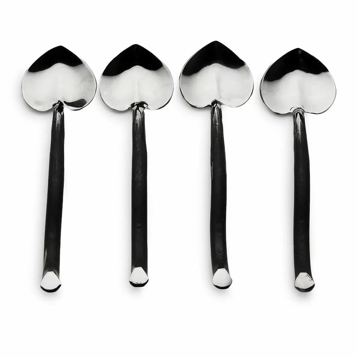 Twig Heart Coffee/Dessert Table Spoon 4 Pc. Set-Parc Decor