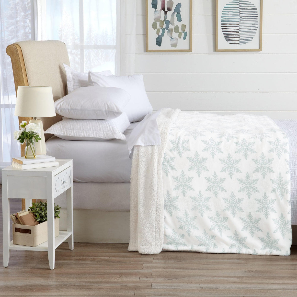 Velvet Plush Sherpa Luxury Bed Blanket - Kinsley Collection-Parc Decor