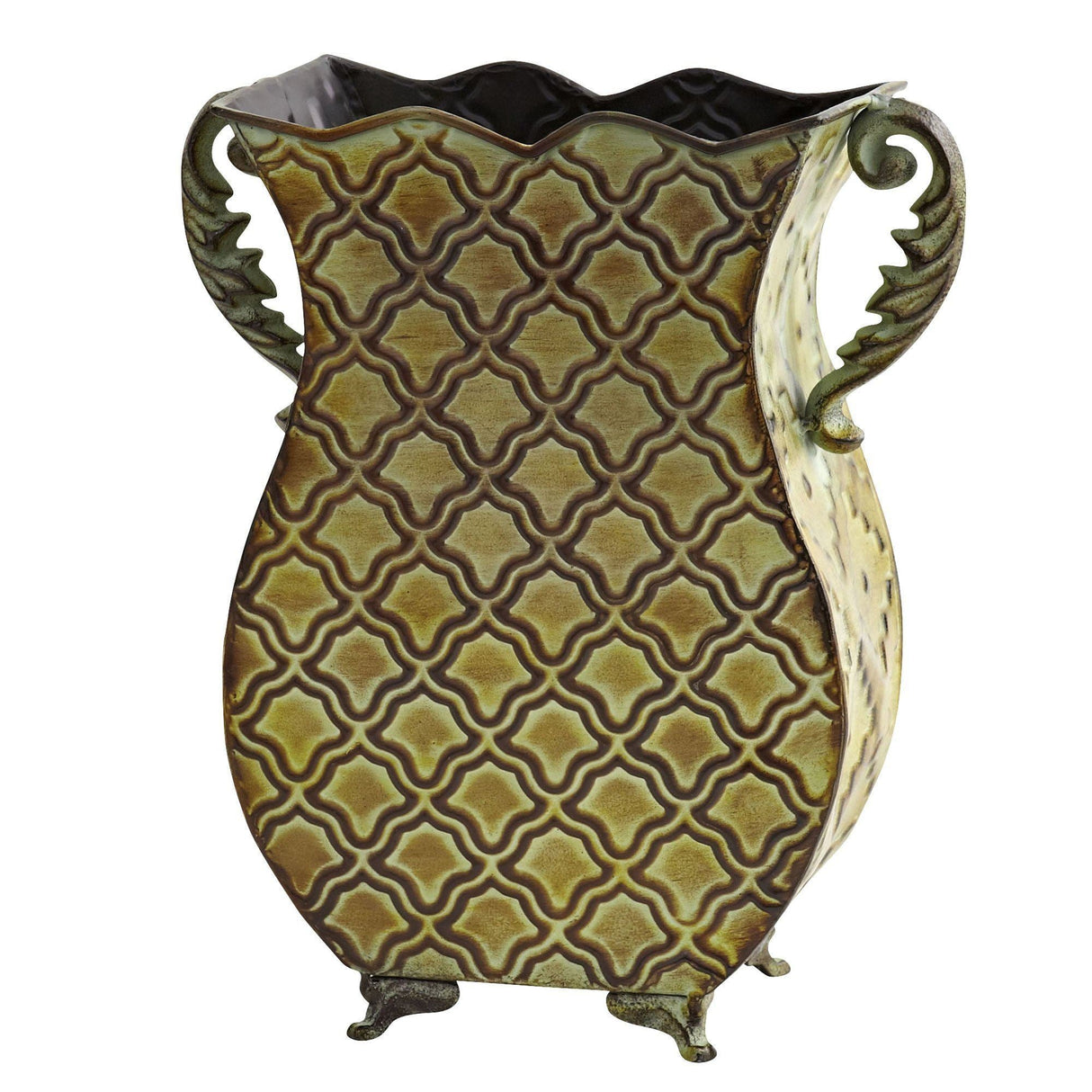 Venetian Verdigris Planter-Parc Decor