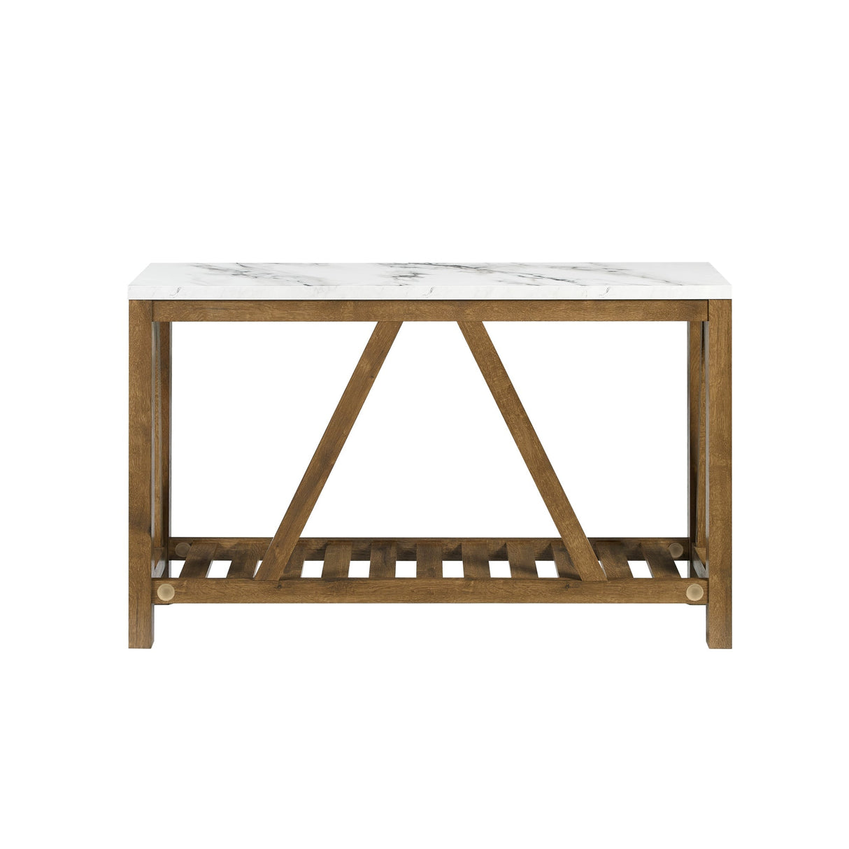 A-Frame Rustic Entry Table-Occasional-Parc Decor