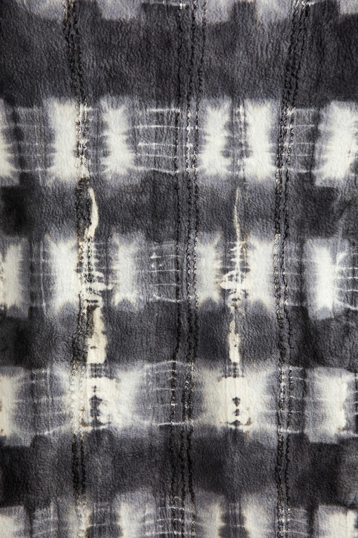 Adire Tye-Dye Lightweight Wool Throw Blanket-Throws & Blankets-Parc Decor