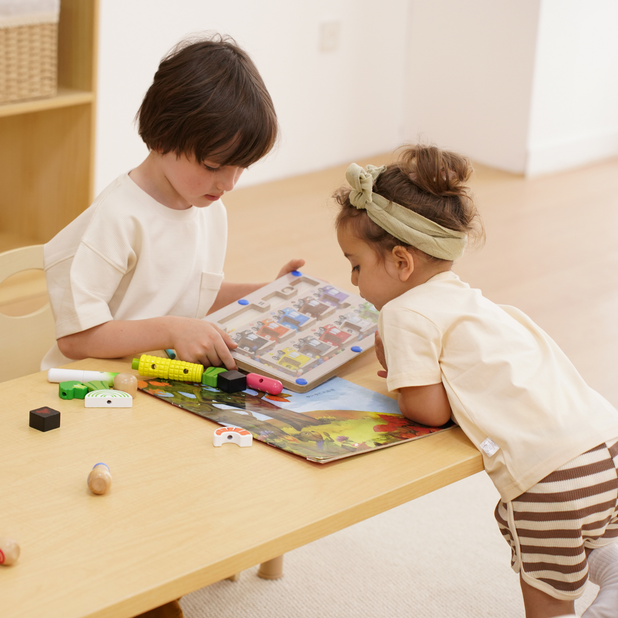 Adrian – Adjustable Toddler Table & Chair Set-Indoor-Parc Decor