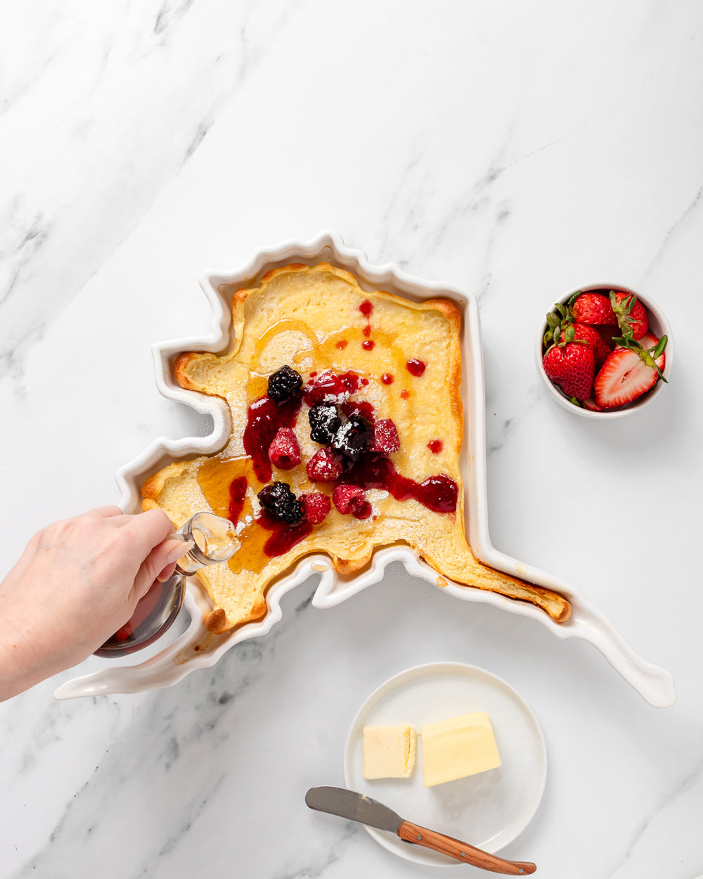 Alaska State Plate-Baking Dish-Parc Decor