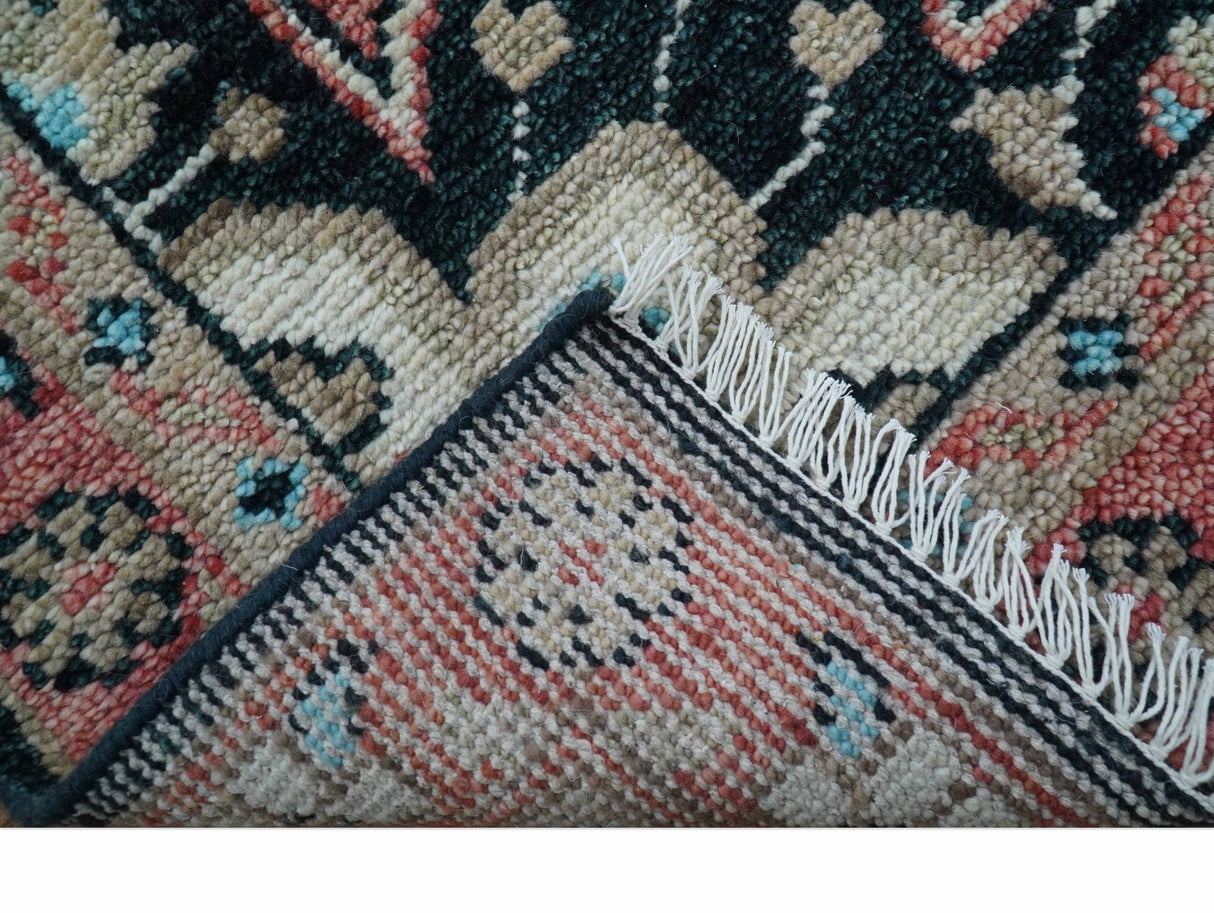 Allure Custom Made Turkish Design Beige Hand Knotted Wool Rug
