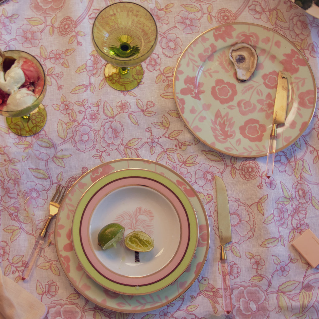 Alma Hortus Premium Linen Tablecloth