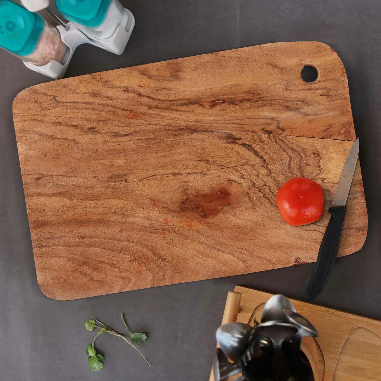Alto Acacia Wood Cutting Boards (Set of 2)-acacia wood cutting board-Parc Decor