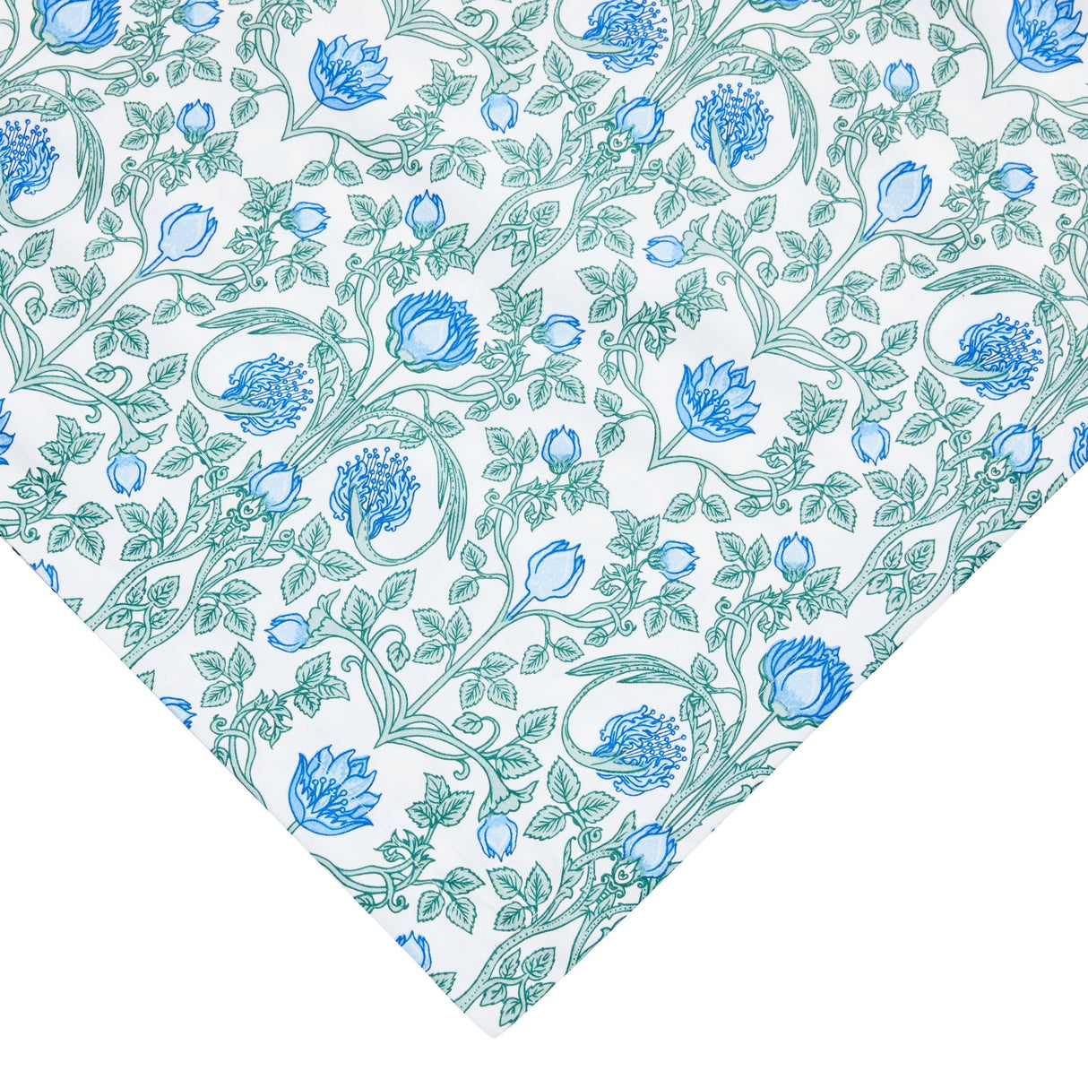 Arts & Crafts Floral Printed Duvet Set-Duvets-Parc Decor