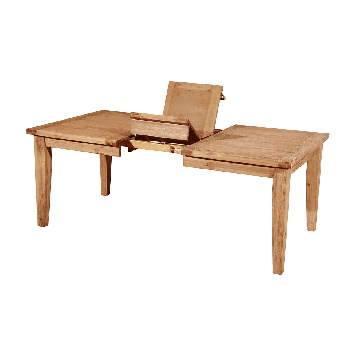 Aspen Extension Dining Table, Antique Natural-Dining Tables-Parc Decor