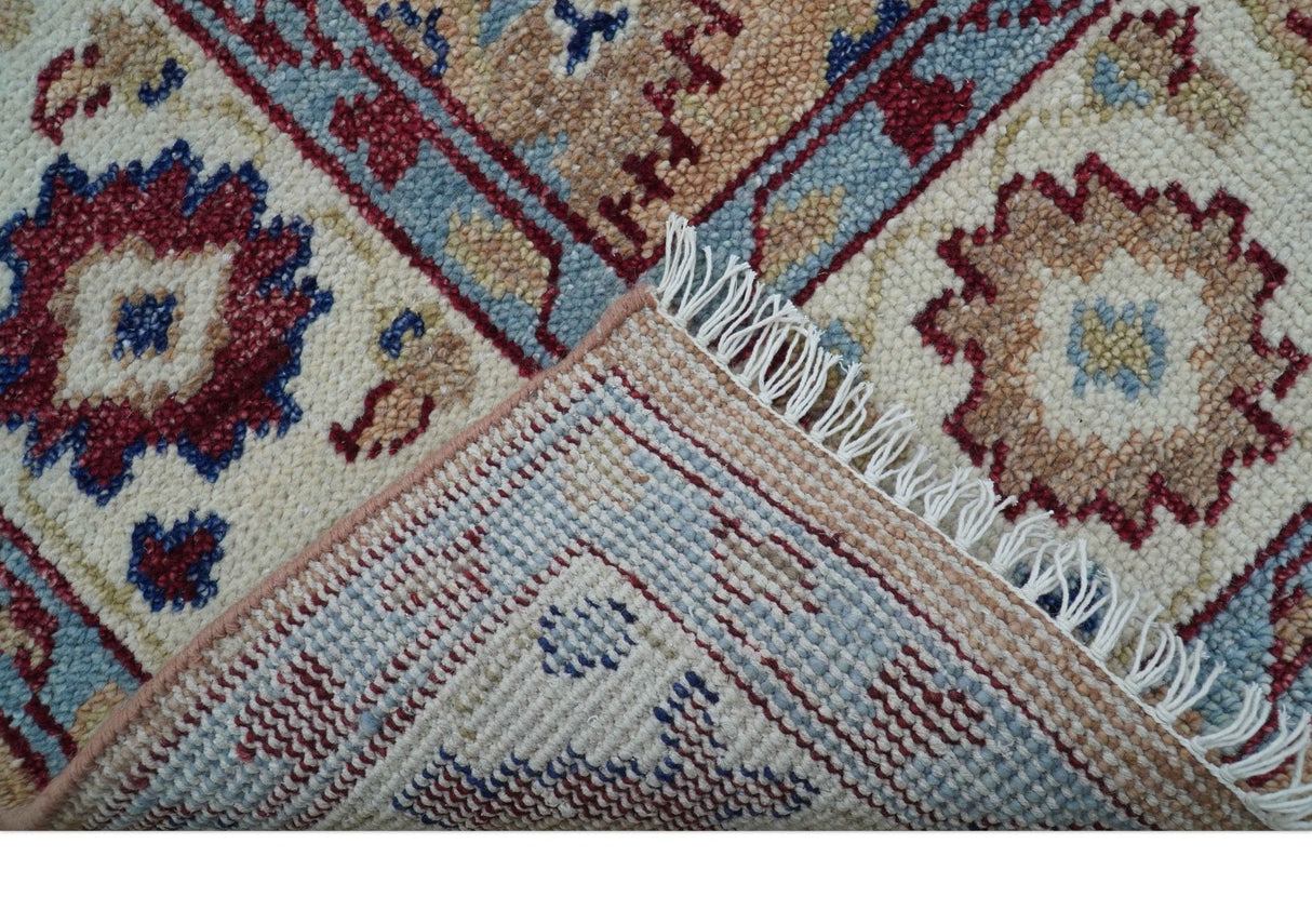 Astra Custom Made Turkish Peach Hand knotted Wool Rug