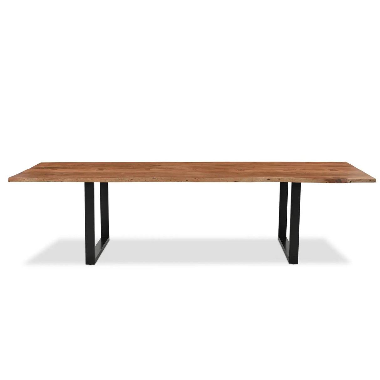 Athea Butterfly Natural live Edge Dining Table - 120"-Dining Table-Parc Decor