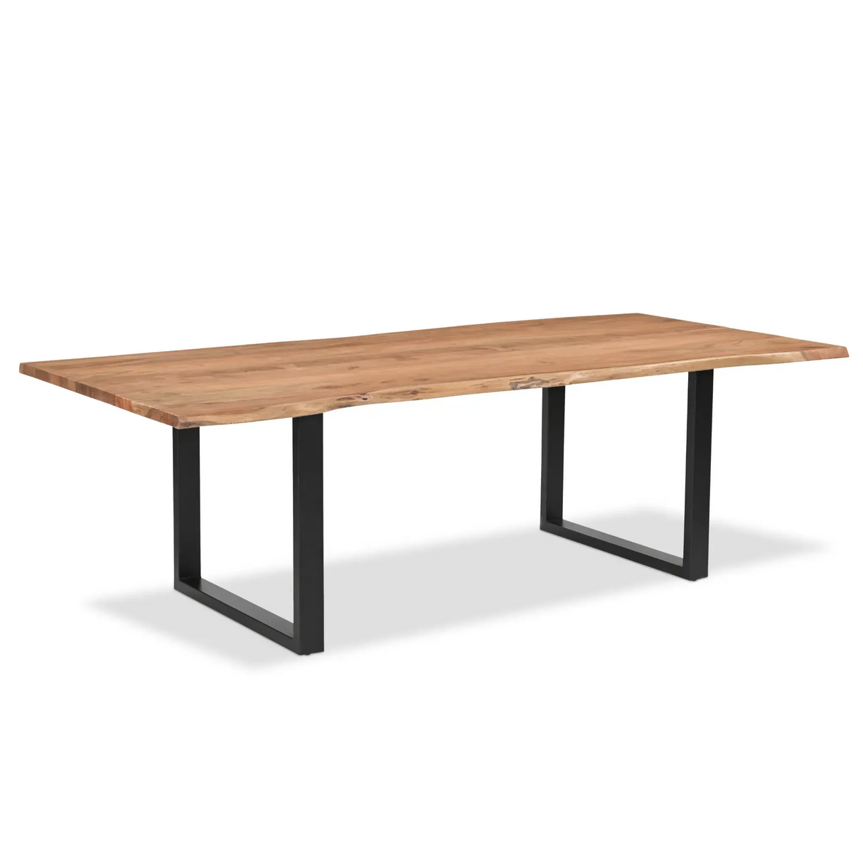 Athea Butterfly Natural live Edge Dining Table - 96"-Dining Table-Parc Decor